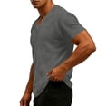 thumbnail image 3 of yillto Mens Tshirts Basic Short Sleeve Crew Neck Solid Color Soft Summer Tee Causal Plain Shirts, 3 of 7