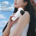 thumbnail image 4 of Yazoeia Compressed Air Duster,80000RPM Electric Air Duster Portable Air Blower with LED Light,1500mAhRechargeable Cordless Air Duster for Computer Keyboard Fast (White) CJC912-183813, 4 of 9