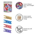 thumbnail image 5 of Mini Natural Wooden Clothespins, 320pcs, 1 Inch Photo Paper Peg Pin Craft Clips for Scrapbooking, Arts & Crafts, Hanging Photos (Natural), 5 of 7