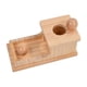 thumbnail image 5 of Juego de juguetes de madera para bebés, caja de permanencia de objetos para clasificar colores y formas para niños de 6 a 12 meses 1 2 cuadrado, 5 of 9