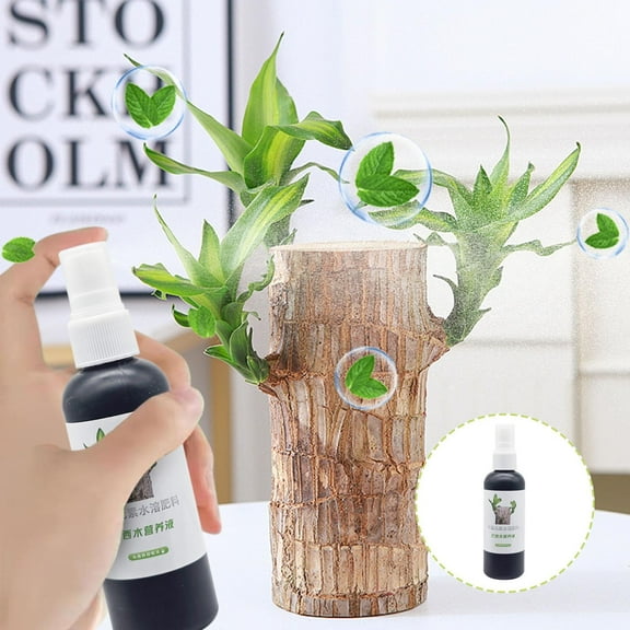 Ke1Clo Plant Nutrient Solution under $5! Brazilian Wood Fertilizer Hydroponic Growth Promoter Prevents Yellow Leaves for Indoor Plants