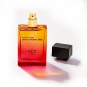 YCZ Love's Red Flame Men's Cologne, Passionate Vanilla & Musk Eau De Parfum, Warm & Spicy Fragrance for Date Night, 1.7 fl oz