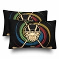 thumbnail image 1 of MKHERT Cool Hockey Sports Pillowcase Pillow Protector Cushion Cover 20x30 inch,Set of 2, 1 of 2