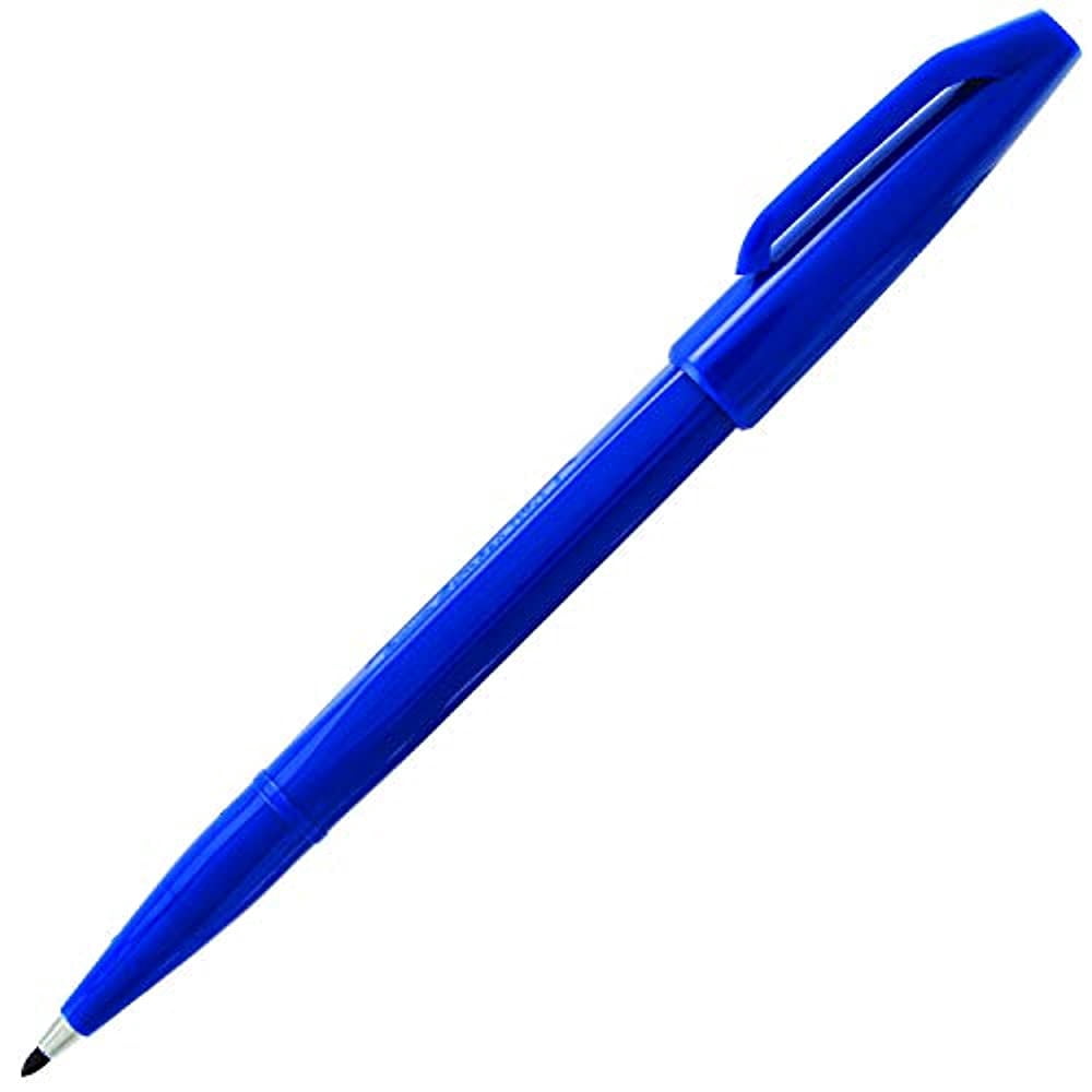 Pentel Sign Pen Blue 12/Pack (81919-PK12)