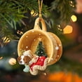 thumbnail image 2 of Gibobby Adornos colgantes de Navidad Adornos de personalidad Adornos de Navidad Adornos para árboles de Navidad Adornos Adornos colgantes de trasera interior(H), 2 of 3