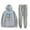 Gray, variant on Mordecai and the Rigbys Hoodie Jogger Pants Two Piece Set Sweatshirts Sweatpants Women Men Outfit Sets