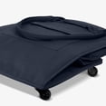 thumbnail image 2 of CleverMade Rolling Tote Cart 90L Collapsible Wheeled Bag, Leeward Navy, 2 of 12
