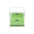 thumbnail image 4 of Deluxe Acrylic Soccer Ball Display Case with Silver Risers, Mirror and Turf Base (A027-MSRTB), 4 of 5