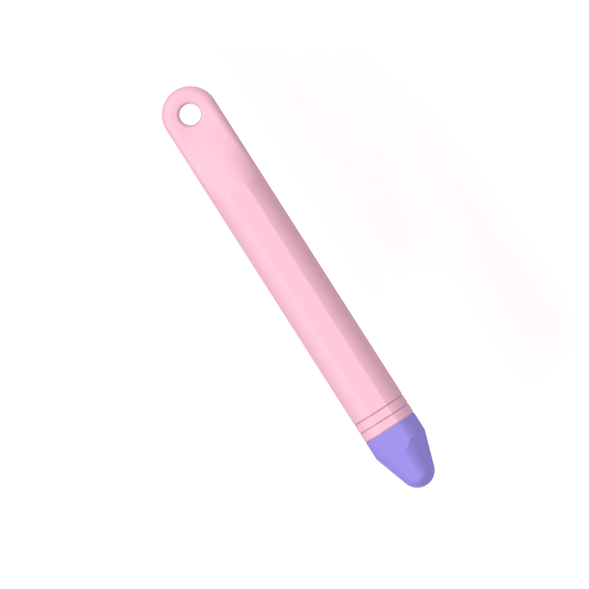 onn Rubber Tipped Kids Stylus Pen Set for Touchscreen Devices, Blue & Pink, 2 Pack