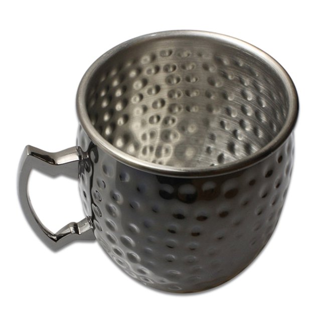 Ounissouiy Taza de vino de boca ancha de acero inoxidable, taza de vino para el hogar, cocina, Bar, bebidas, agua, aislamiento térmico, café caliente, Barra de herramientas Ounissouiy HA009445-00B