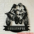 thumbnail image 2 of Handmadetneonsign Personalized Motocross Biker Couple Metal Wall Art LED Light - Custom Motocross Biker, 2 of 3