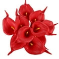 thumbnail image 3 of 20 Pack 14” de Haut Fleurs Artificielles Calla Lily Toucher Réel Tige Unique, 3 of 6