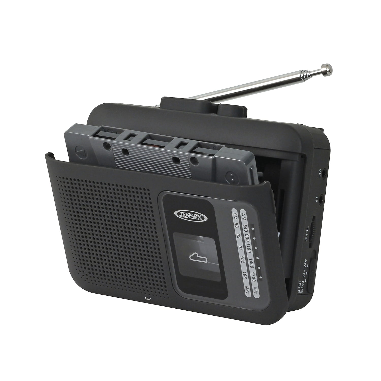 Jensen MCR-75 Personal Cassette Player/Recorder with AM/FM Radio