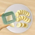 thumbnail image 5 of 2Pcs Strawberry Slicer - Cup Slicer - Cup Fruit Slicer - VOGDORA Cup Slicer Handheld - 2024 New Mini Fruit Slicer Cup - Stainless Steel Kitchen Essentials, Green, 5 of 7