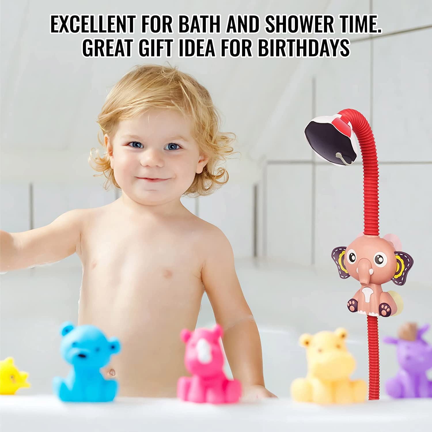 Cartoon Sprinkler Bath Toy, Baby Shower Spray, Electric Automatic Water Pump Bath Toys Cartoon Sprinkler Bath Toy, Baby Shower Spray, Electric Automatic Water Pump Bath Toys