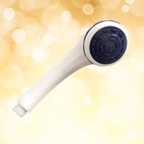 PAMINGONO Anti-Leak Shower Nozzle Handheld Sprayer Plastic White for Family Use 1Pack