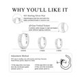 thumbnail image 5 of YEUOYEA 3 Pairs Small Huggie Hoop Earrings Set for Women, Hypoallergenic 14K Gold Plated S925 Sterling Silver Post, Jewelry Gift, 5 of 6