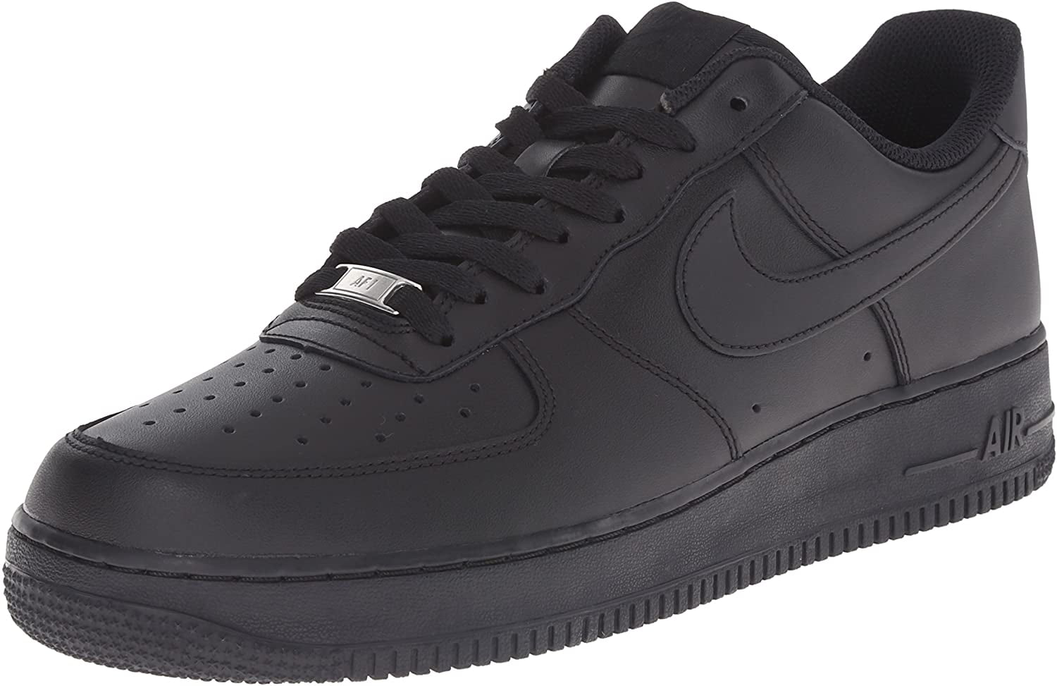 new air force ones black