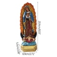 thumbnail image 4 of 2 Piezas Hermosa Estatua de María de Regalo Religioso Sunnimix estatua cristiana virgen maría, 4 of 8