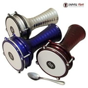 Zaza Percussion 10 (length) Turkish Aluminum (Red) Darbuka Doumbek, Synthetic Head
