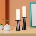 thumbnail image 4 of 2 candelabros nórdicos para cónicas para decoración de Gloria Porta vela, 4 of 9