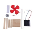 thumbnail image 3 of MesaSe Science Toy Mini Solar Fan DIY Model Kit Wooden Students Physics Educational Toy, 3 of 5