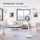 thumbnail image 4 of Ventilador de Pedestal CM-TOP Oscilación 32 Velocidades Blanco, 4 of 10