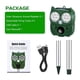 thumbnail image 3 of Repelente de animales ultrasónico solar para exteriores, repelente de alarma de sonido para perros (verde) Wdftyju Libre de BPA, 3 of 5