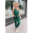 thumbnail image 3 of Mono sin mangas verde para mujer PRETTYGARDEN talla XL, 3 of 5