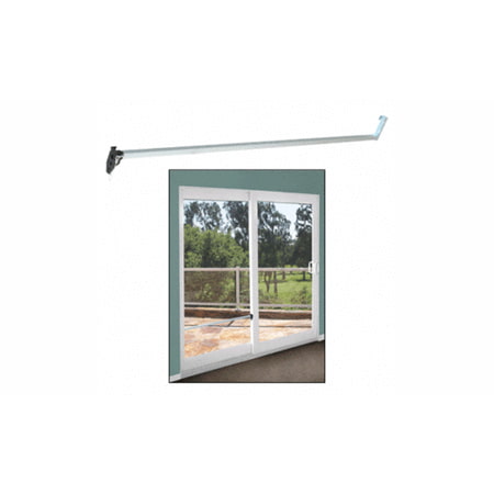 CRL Aluminum Security Bar for Sliding Glass Doors (Best Security For Sliding Glass Doors)