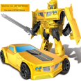 thumbnail image 1 of Juguetes clásicos de transformación Robot coche deformación dinosaurio colección de figuras de acción modelo con los mejores regalos para niños Fivean unisex, 1 of 2