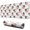 White Cow Head, variant on Long Mouse Pads for Desk,White Cow Head Pattern Desk Mats on Top Of Desks, Desk Mouse Pad Extra Large with 3mm Non-Slip Base and Stitched Edge for Gaming,Office,Work,Home 31.5"x11.8"