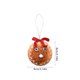thumbnail image 3 of Adornos navideños Galletas Hombrecito de jengibre Colgante navideño Muñeco lindo Decoración para árbol de Navidad Colgante pequeño, 3 of 6