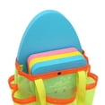 thumbnail image 5 of Mesh Beach Bag, Large Sand-Proof Tote Handbag for Swim Gear and Pool Toys, Multi-Pocket Shell Collector and Storage Organizer for Beach Essentials, 5 of 5