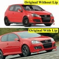 thumbnail image 3 of Diffuseur de Lèvres avant Kit de Spoiler avec Garniture Modifiée pour Volkswagen Golf 5 MK5 GTI Jetta MK5 GLI 2003-2009, 3 of 7