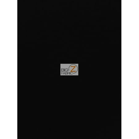Neoprene Material - Neoprene Scuba Techno Athletic Double Knit All-Purpose Fabric / Black / Sold By The Yard