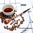 thumbnail image 3 of Wdftyju 5 uds cuchara de mango largo madera sopa café cocina vajilla (pintura antigua negra) Wdftyju 6th5mx1sb2fj6sz4, 3 of 9