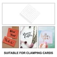 thumbnail image 2 of 80 Pcs Gift Labels Flower Tag Holders Transparent Bouquet Holder Floral Picks Bouquet Material, 2 of 6