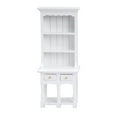 thumbnail image 1 of Miangastore Synthetic Material Miniature Bookshelf White 1Pack 6.9X2.8X1.6In, 1 of 9