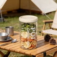 thumbnail image 4 of Airtight Food Storage Containers Clear Plastic Stackable Jars for Kitchen Pantry Snacks Grains Dried Goods Organization, 4 of 7