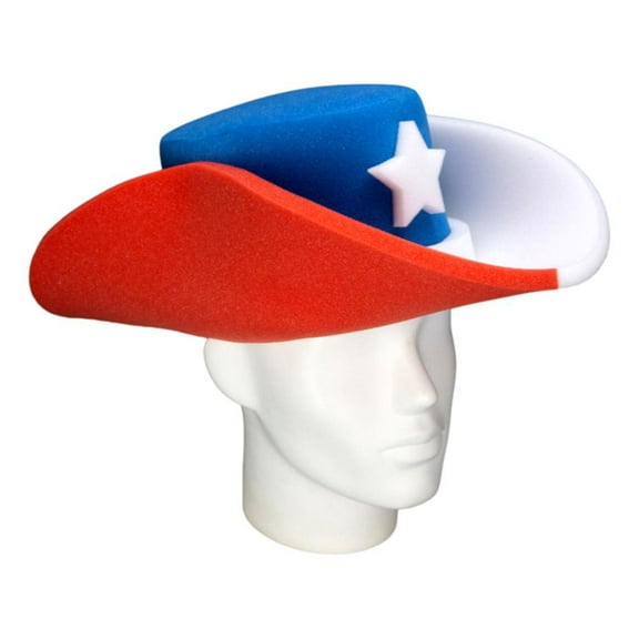 Foam Party Unisex Texas Cowboy Hats