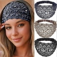 thumbnail image 2 of Bridal Wide Hair Accessory With Beads Breathable Lightweight Sweatproof for Daily Fashion Casual, 2 of 5