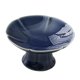 thumbnail image 3 of Soporte de postre de cerámica, frutero con base, elegante plato para aperitivos, mini soporte para tartas, mesa de postres, decoraciones para fiestas Azul profundo, 3 of 8