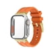 thumbnail image 1 of Correa De Lujo Compatible con Apple Watch Silicon Suave, Apariencia Ultra + CASE, 42/44/45/mm, 1 of 4