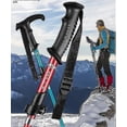 thumbnail image 3 of Collapsible Aluminum Hiking Poles With Quick Lock System, Folding, Telescopic, Ultralight For Senior Trekking, Backpacking, Hiking, 3 of 5