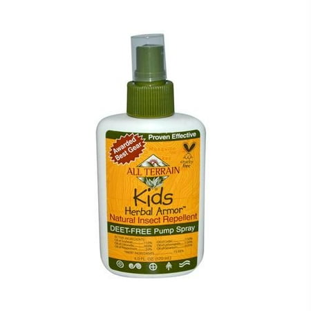 Four Paws Bird Spray - All Terrain Kids Herbal Armor Inspect Repellent Spray, 4 Oz