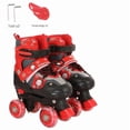thumbnail image 1 of Adjustable Quad Roller Skates for Kids Beginners Adults 4-Wheel Complete Set, 1 of 10