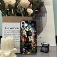 thumbnail image 5 of Case for iPhone 16, 2 in 1 PC Hard Shell & Silicone Inner Bumper, Anti-Scratch Full-Body Cover Shockproof Slim Design- Gothic Black Dragon, 5 of 7