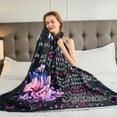 thumbnail image 2 of New Mom Gifts for Women, Gifts for New Mom After Birth, New Mom Care Package After Baby, New Mom Blanket Mom Daily Affirmations Blanket Christmas Boy Mom Gifts 50"x60", 2 of 6