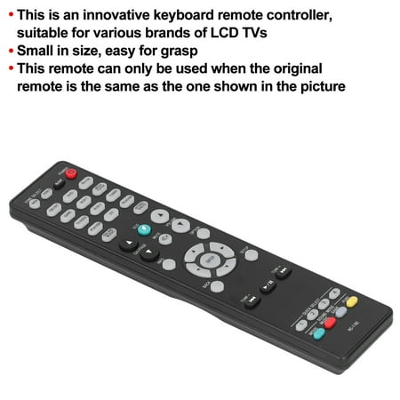 Cergrey RC‑1192 Universal TV Remote Control For LCD TV Portable Remote ...